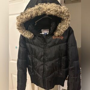 Women’s GIANTS baseball puffer jacket